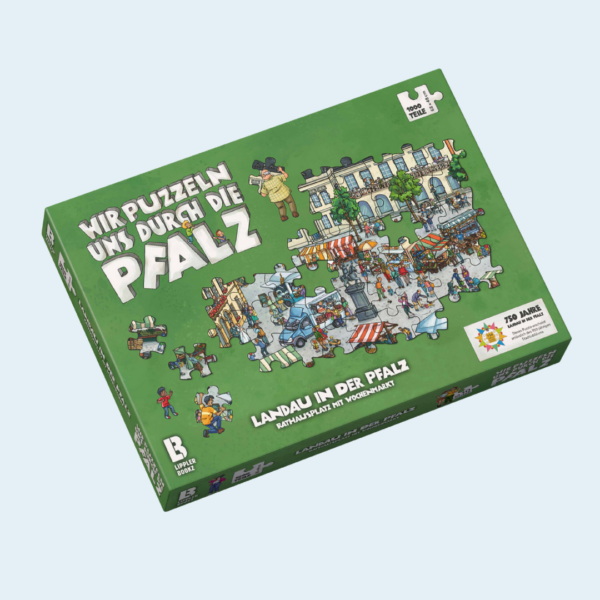 WIR PUZZELN UNS DURCH DIE PFALZ - LANDAUER WOCHENMARKT