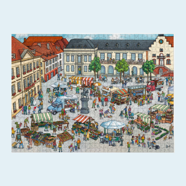 WIR PUZZELN UNS DURCH DIE PFALZ - LANDAUER WOCHENMARKT – Bild 2